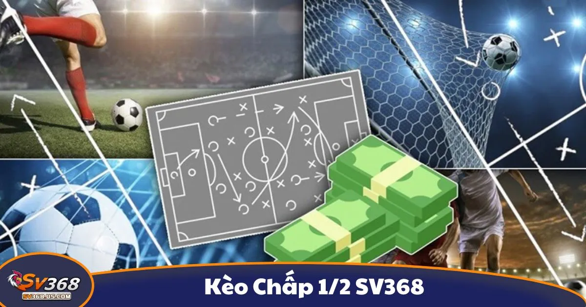 Kèo Chấp 1/2 SV368 - Kèo chấp 1/2 là gì? Giới thiệu kèo cược tại SV368